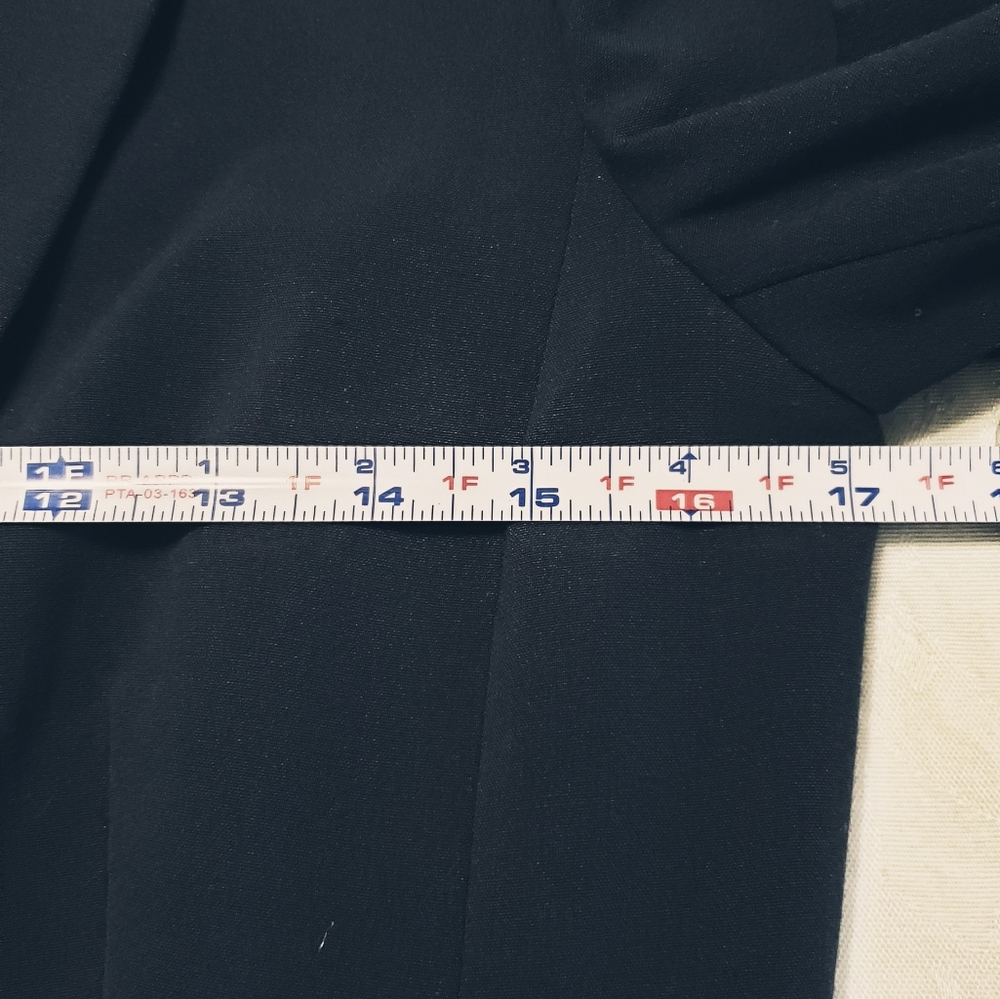 Black Blazer Jacket Twiggy Small - Picture 4 of 7